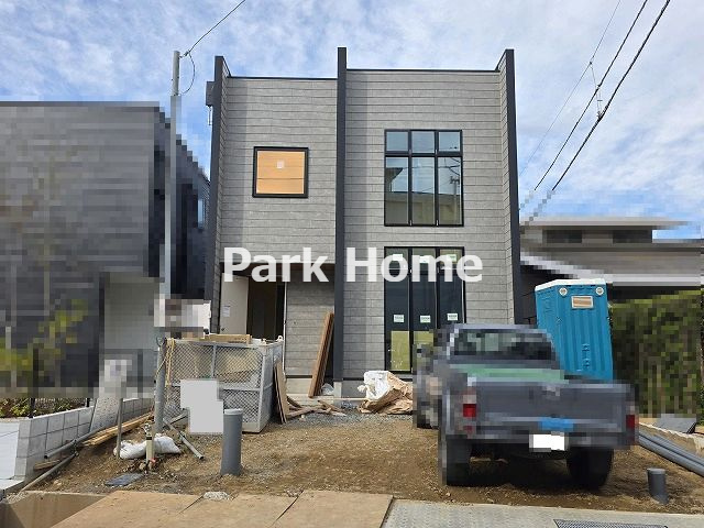 高知市小津町・4号地-新築戸建ての外観|2025.4月：建築中