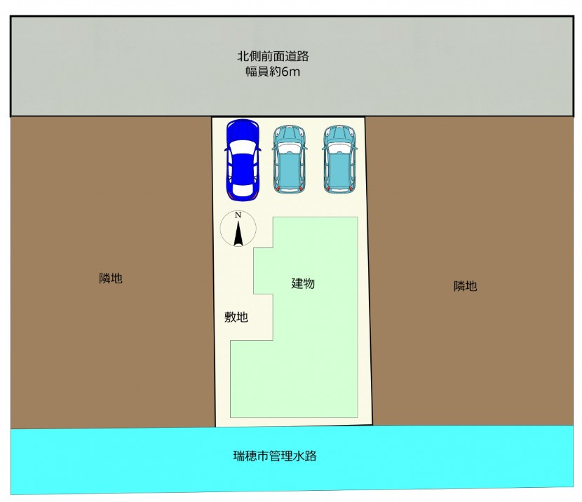 リフォーム済中古戸建　瑞穂市古橋　昭和63年築の区画図