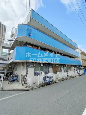 【外観】 | ブルーフラッグ弁天町 | 落ち着いた雰囲気の外観です