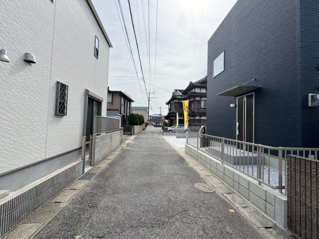 SUN COURTーサンコート－小倉南区中曽根東2丁目【小倉南区　新築戸建て】の前面道路含む現地写真|SUN COURTーサンコート－小倉南区中曽根東2丁目【小倉南区　新築戸建て】