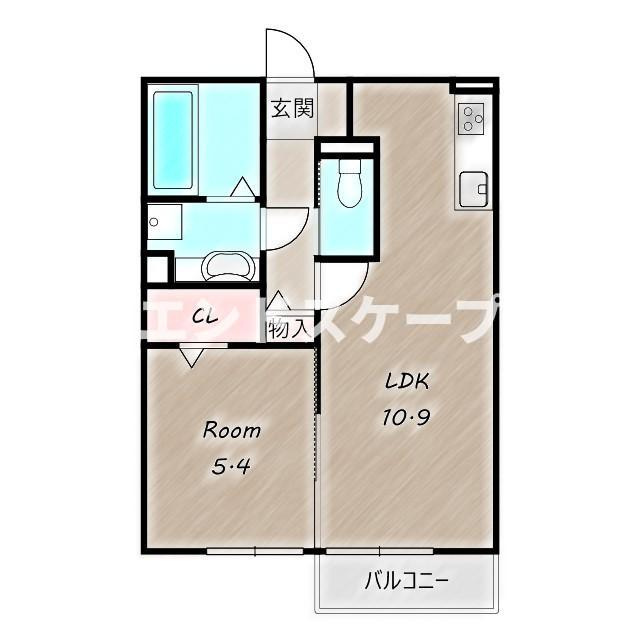 アメージングベルテの間取り|高崎、前橋、伊勢崎エリアのお部屋探しはエンドスケープまで！お客様の理想お聞かせ下さい♪
