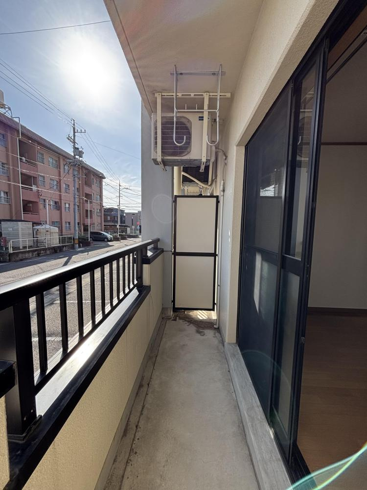 StudioAmiのバルコニー