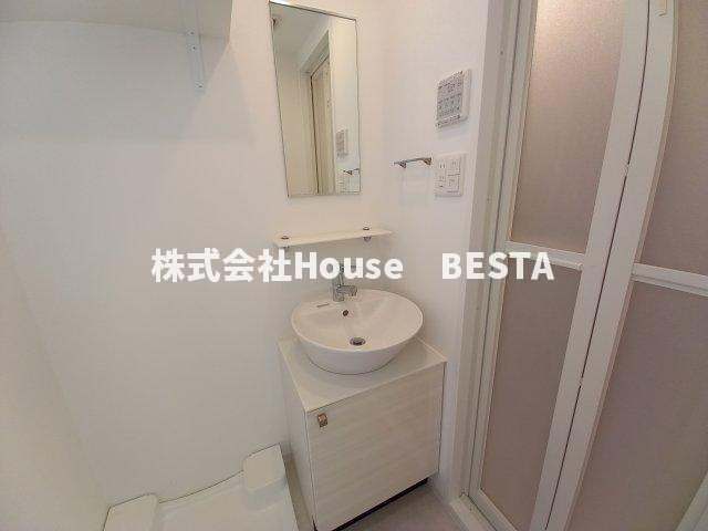 エスリード神戸レジデンスの独立洗面台