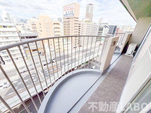 メゾンブランカのバルコニー