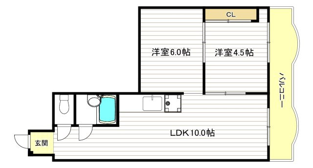 メゾンブランカの間取り