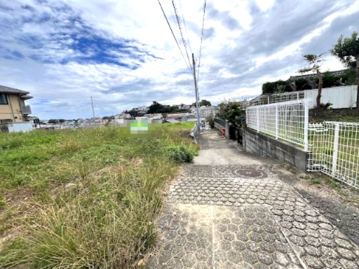 売土地　中央区広沢3丁目の外観|閑静な住宅街です。