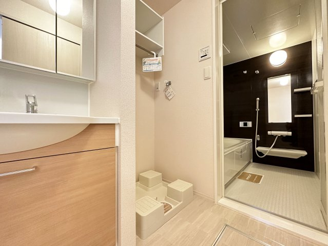 ホームインプラスの洗面所