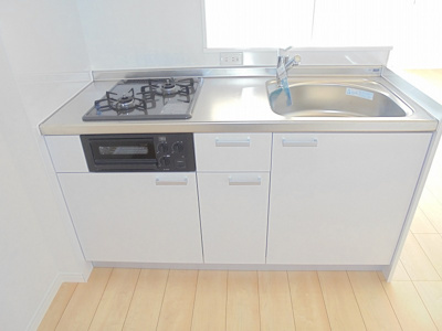 【キッチン】 | Calm.esⅡ～カルムエスⅡ～ | システムキッチン（ガス2口）