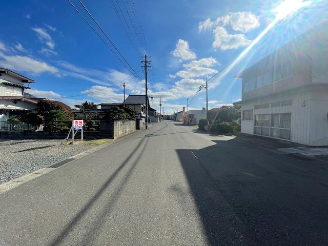 奥州市水沢羽田町駅南1丁目　売地の外観