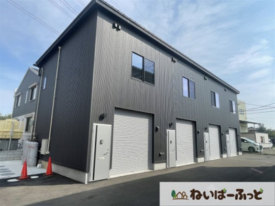 【外観】 | 生実町貸事務所 | 蘇我インターの程近く。ガレージ付き貸事務所