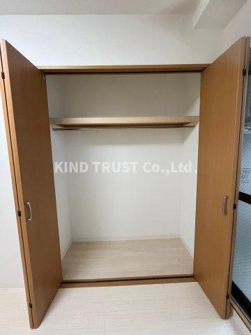 グロースハイツ天満Ⅱの収納|大きなスペースがあり、収納には困りません