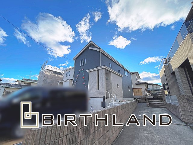 新築戸建・建売　いわき市郷ヶ丘4期　GRAFARE　全4棟の外観|■完成予定図　1号棟