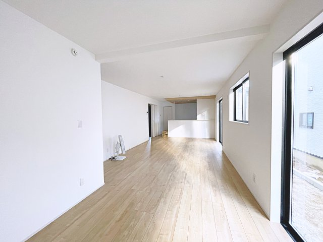 新築戸建・建売　いわき市郷ヶ丘4期　GRAFARE　全4棟の前面道路含む現地写真