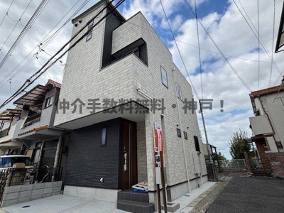【外観】 | 神戸市垂水区北舞子１丁目　新築戸建　仲介手数料無料！ | 垂水区北舞子1丁目　新築　仲介手数料無料！