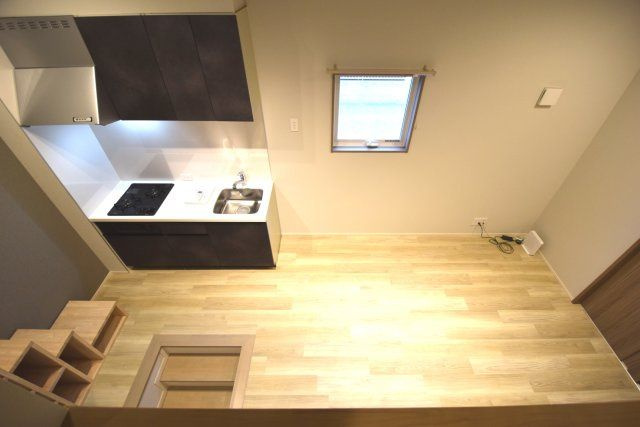 【キッチン】 | スマイシアAPARTMENT西富田 | 8.2帖のLDK