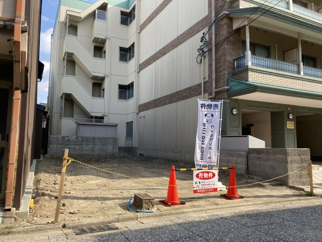 西新屋敷上之町　建築条件無売土地の外観