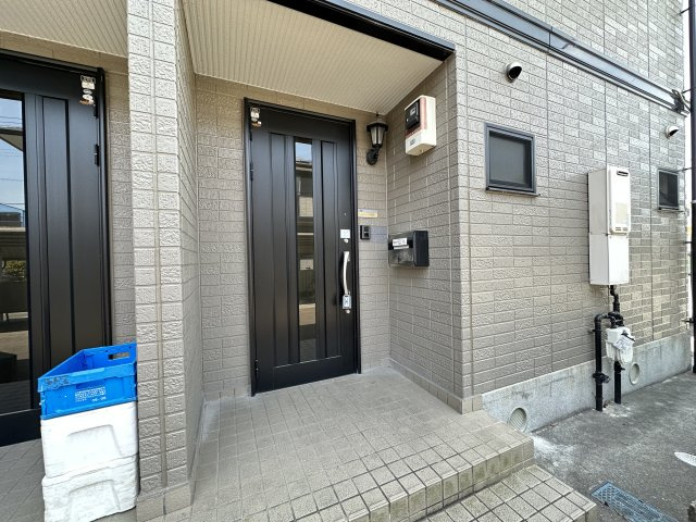 ヴィレッジ札場 C棟のエントランス