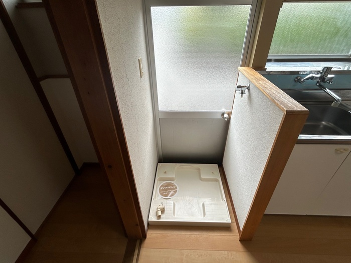 第二細木ハイツ 2棟 第二|室内洗濯機置場