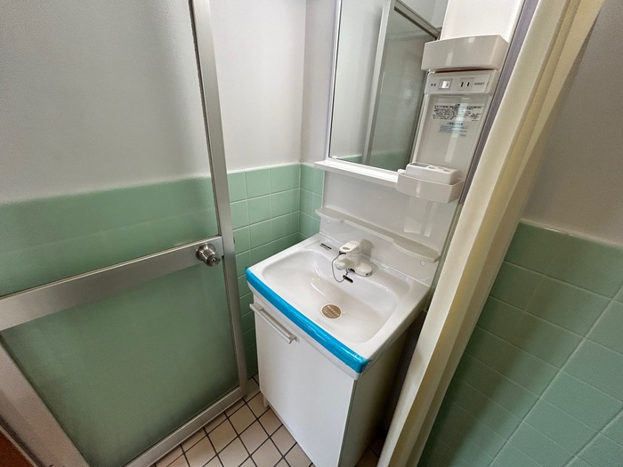 第二細木ハイツ 2棟 第二の独立洗面台|洗髪洗面化粧台