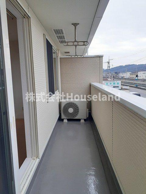 アークス西浜のバルコニー