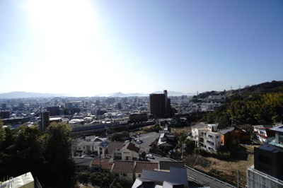 【展望】 | 【上質リノベ】古江パークホームズ | 現地（2025年2月14日9：00頃）撮影