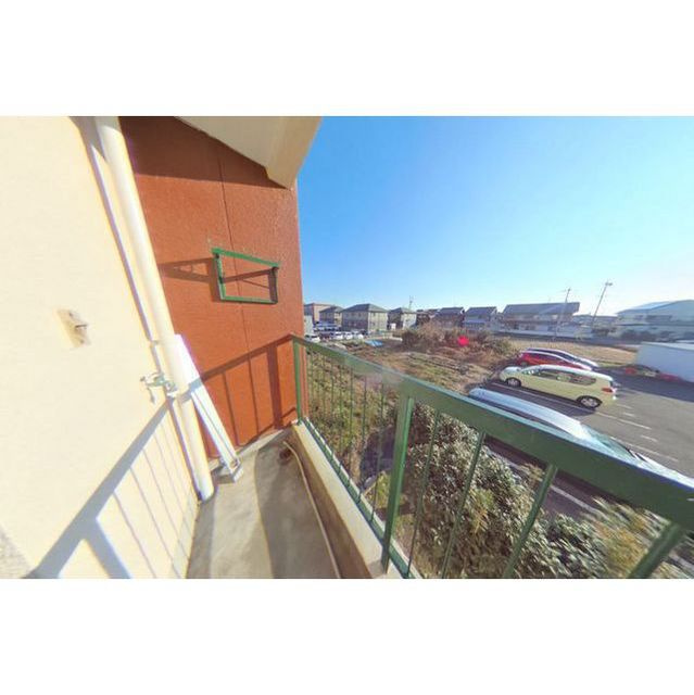 コーポ伊藤のバルコニー