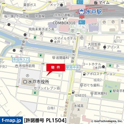 【地図】 | 城南１丁目Ｓテナント