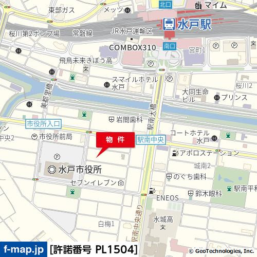 【地図】 | 城南１丁目Ｓテナント