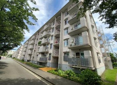 【外観】 | 海老名みずほハイツ1号棟　2階　2LDKリフォーム済み【仲介手数料無料】 | □■海老名市を中心に地域密着で営業している不動産会社です■□