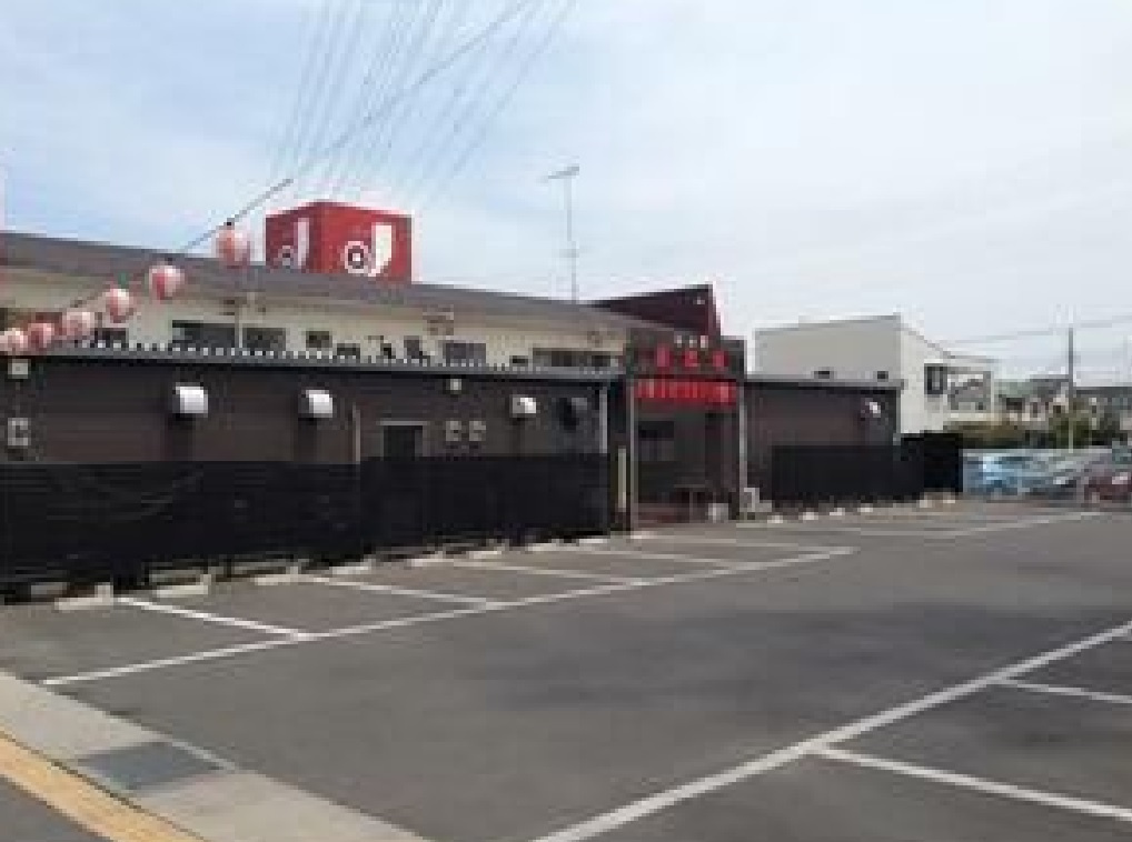 小山市駅東通り貸店舗の外観