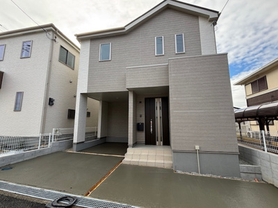 【外観】 | 神戸市須磨区白川台5丁目　新築戸建1号棟　仲介手数料無料！ | 須磨区白川台5　新築1号棟　仲介手数料無料！
