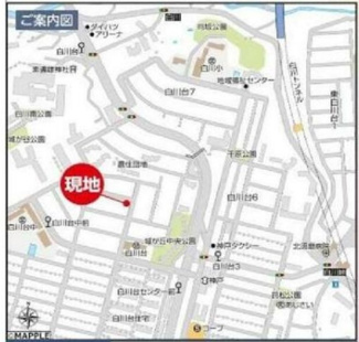 【地図】 | 須磨区白川台5　新築1号棟　仲介手数料無料！