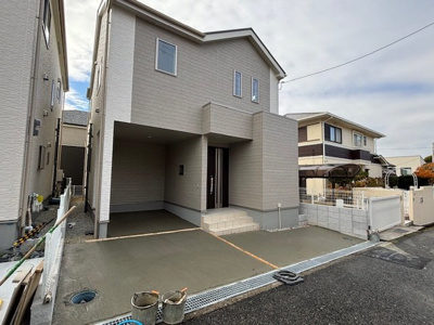 【外観】 | 神戸市須磨区白川台5丁目　新築戸建1号棟　仲介手数料無料！ | 須磨区白川台5　新築1号棟　仲介手数料無料！