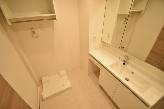 D-room塚口町の洗面所