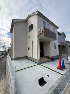 【外観】 | 神戸市須磨区白川台5丁目　新築戸建2号棟　仲介手数料無料！ | 外観です