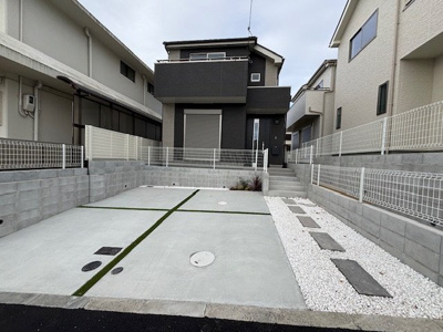 【外観】 | 神戸市須磨区白川台5丁目　新築戸建3号棟　仲介手数料無料！ | 外観もきれいです