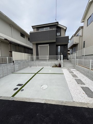 【駐車場】 | 神戸市須磨区白川台5丁目　新築戸建3号棟　仲介手数料無料！ | 駐車場があるので、車を買う予定の方も安心です