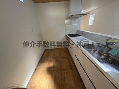 【キッチン】 | 明石市中朝霧丘　新築戸建　仲介手数料無料！ | 使いやすいキッチンです