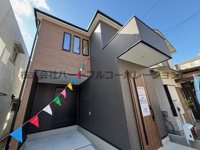 【外観】 | 明石市中朝霧丘　新築戸建　仲介手数料無料！ | 外観は落ち着いています