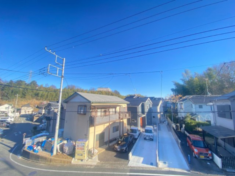祝：成約済み　八王子市　大船町　新築戸建て　4期の展望|第一種低層エリアなので高い建物がなく、穏やかな眺望が広がります。仲介手数料無料☆八王子ひなた不動産～八王子市大船町　新築戸建て