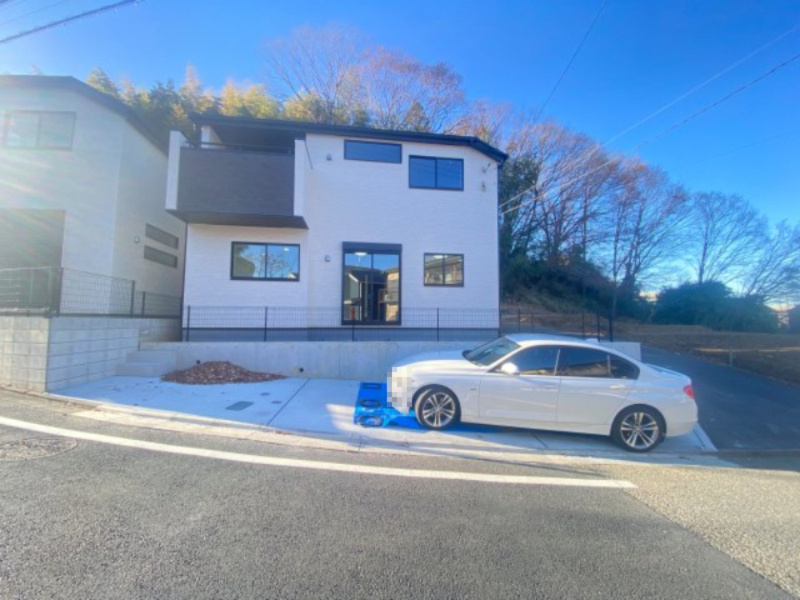 祝：成約済み　八王子市　大船町　新築戸建て　4期の外観|～仲介手数料無料☆八王子ひなた不動産～八王子市大船町　新築戸建て