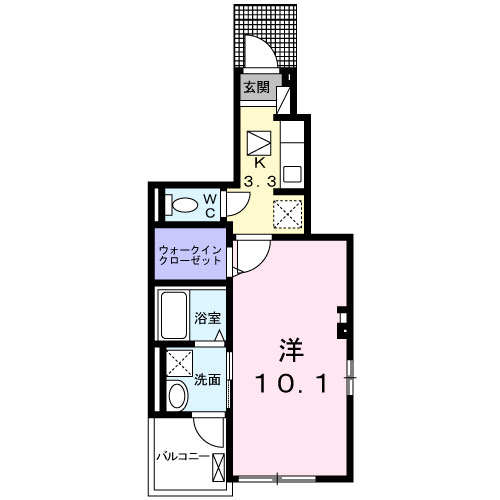 サンリット松葉の間取り|間取図