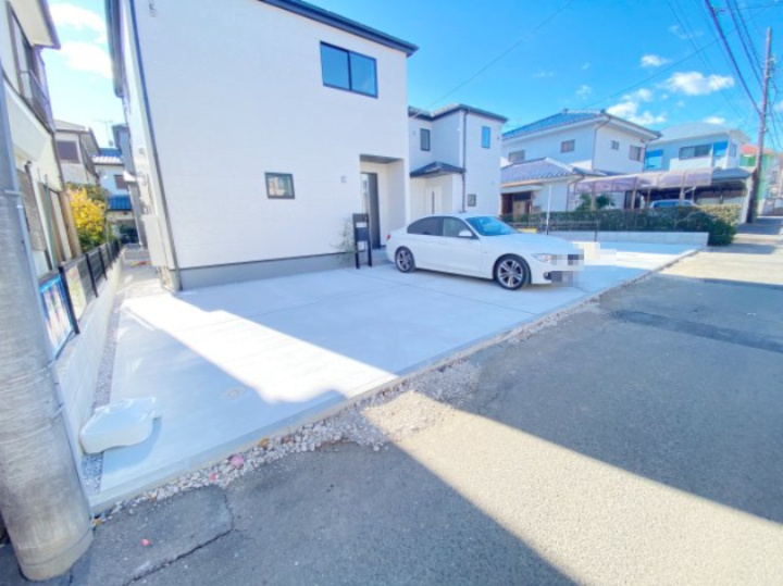 祝　成約済み　八王子市　大楽寺町　新築戸建て　２２期　の駐車場|～仲介手数料無料☆八王子ひなた不動産～八王子市大楽寺町　新築戸建て
