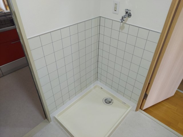 カルム伊丹緑ヶ丘の洗面所|洗濯機置き場