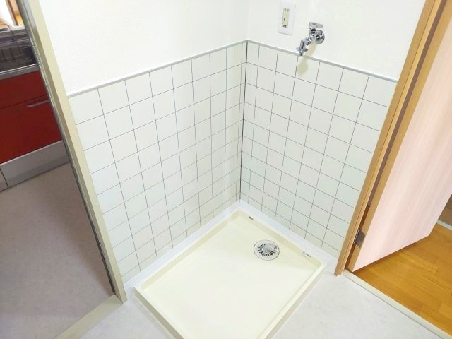 カルム伊丹緑ヶ丘の洗面所|洗濯機置き場