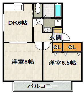 ラ・メゾン御殿山の間取り