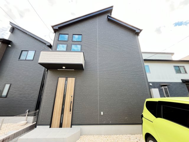 祝：成約済み　八王子市　大和田町　新築戸建て　６期の外観|太陽光発電システム搭載の新築戸建てです。～仲介手数料無料☆八王子ひなた不動産～八王子市大和田町　新築戸建て