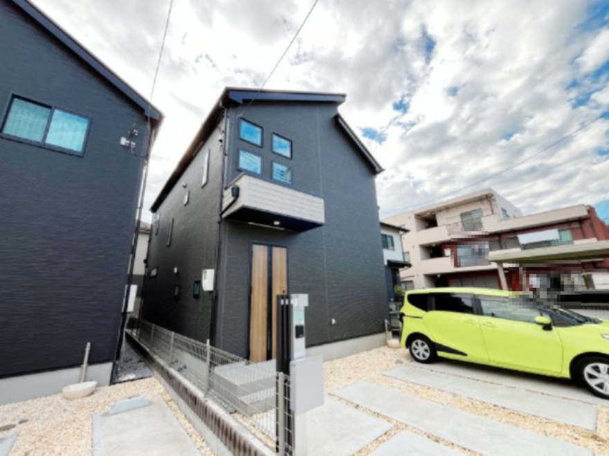 祝：成約済み　八王子市　大和田町　新築戸建て　６期の外観|生活環境良好な八王子の新築戸建てです。～仲介手数料無料☆八王子ひなた不動産～八王子市大和田町　新築戸建て