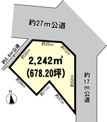 【区画図】 | 掛馬貸地