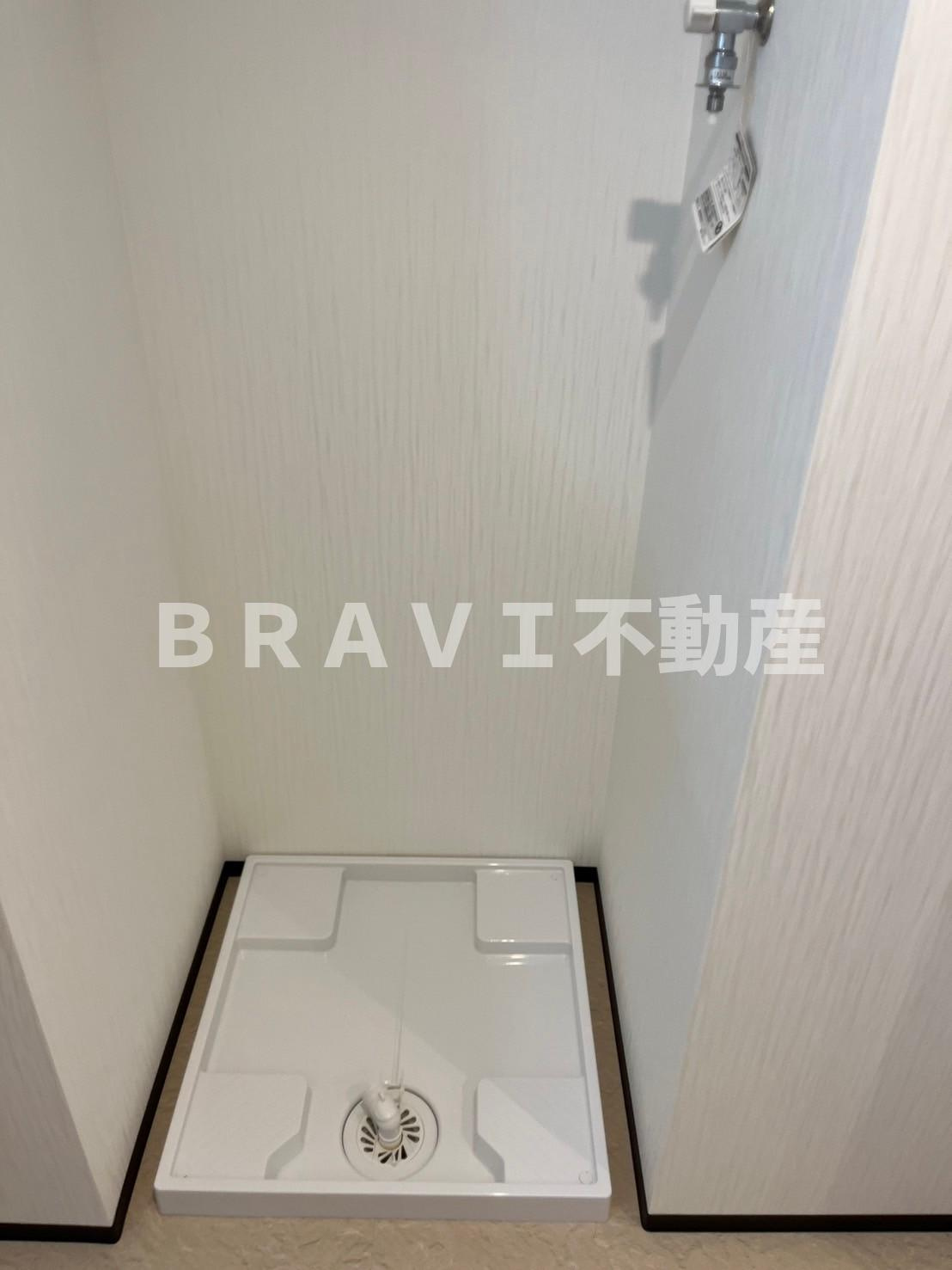 プレジオ松屋町　BRAVI不動産の設備|【プレジオ松屋町】洗濯パン